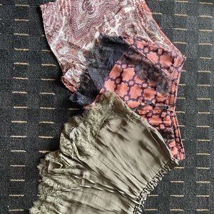 Lot of 3 Flowy Shorts